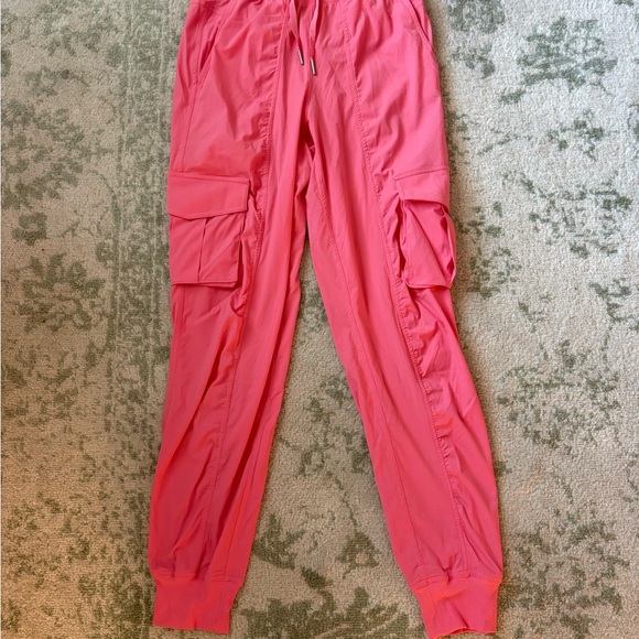 Lululemon Athletica Pink Jogger Pants - Picture 1 of 9